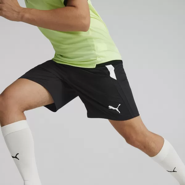  Kraťasy PUMA TEAMLIGA REFEREE SHORTS 705453_03 PUMA ČIERNA/PUMA BIELA 
