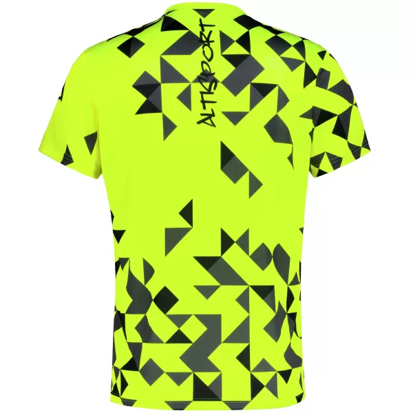  Prémiové pánske funkčné tričko ALTISPORT VOJ/ALM108TR01 NEÓNOVÁ ŽLTÁ 
