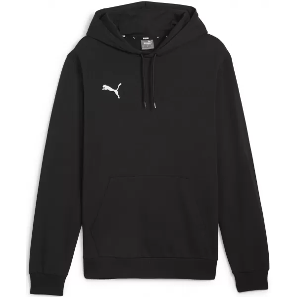  Pánska mikina PUMA TEAMGOAL CASUALS HOODY 658618_03 PUMA ČIERNA/PUMA BIELA 