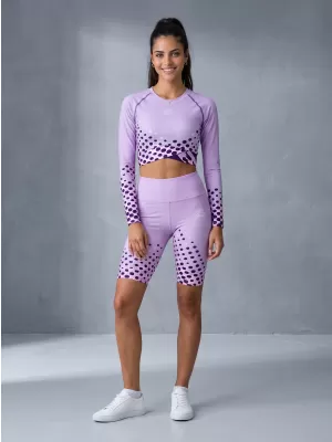 Dámske legíny nad kolená premium ALTISPORT VOJ/ALW109LEG02 ORGOVÁN