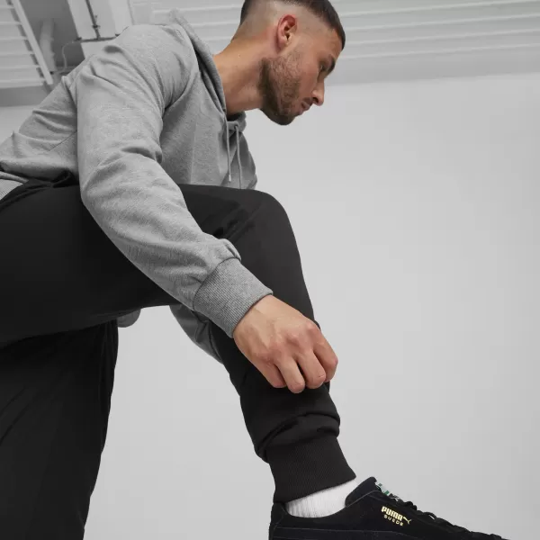  Nohavice PUMA TEAMGOAL CASUALS PANTS 658598_03 PUMA ČIERNA/PUMA BIELA 