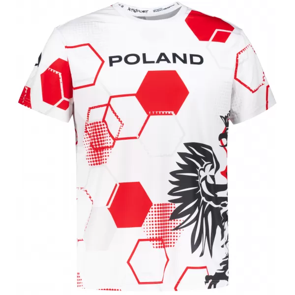  Prémiové pánske funkčné tričko ALTISPORT VOJ/ALM036PL/TR01 HEXA-WH 