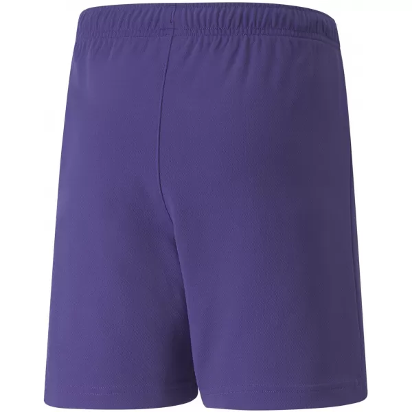  Kraťasy PUMA TEAMRISE SHORT JR 704943_10 PRISM VIOLET/ HRANOL FIALOVÁ/PUMA BIELA 