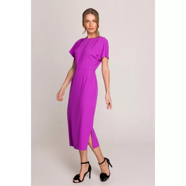  Šaty STYLOVE S398 LEVANDUĽA 