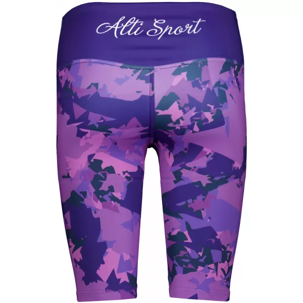 Dámske legíny nad kolená premium ALTISPORT VOJ/ALW110LEG02 FIALOVÁ 