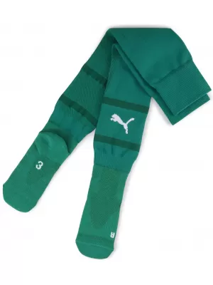 Futbalové ponožky PUMA TEAMFINAL SOCKS 705746_05 SPORT GREEN/ ŠPORTOVÁ ZELENÁ/BIELA