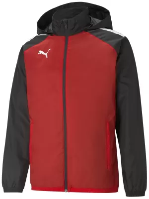 Sako PUMA TEAMLIGA ALL WEATHER JACKET 657245_01 PUMA RED/PUMA BLACK