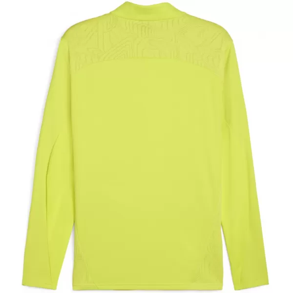  Sako PUMA TEAMFINAL TRAINING JACKET 658554_30 ELECTRIC LIME/ ELEKTRICKÉ VÁPNO/STRIEBRO 