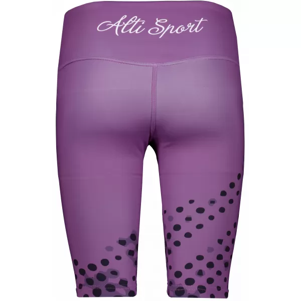 Dámske legíny nad kolená premium ALTISPORT VOJ/ALW109LEG02 FIALOVÁ 
