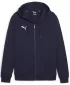 Pánska mikina PUMA TEAMGOAL CASUALS HOODED JACK 658595_06 PUMA NAVY/PUMA WHITE