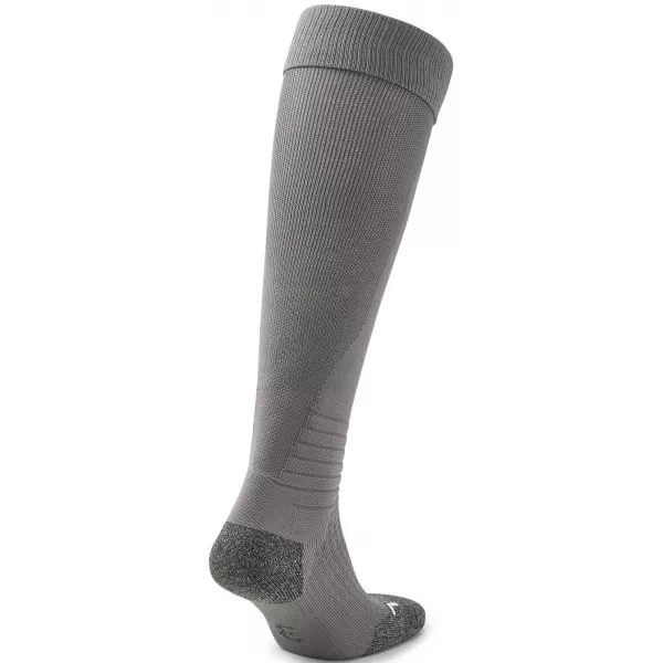  Futbalové ponožky PUMA TEAM LIGA SOCKS 703438_43 SMOKED PEARL/ ÚDENÁ PERLA/PUMA BIELA 