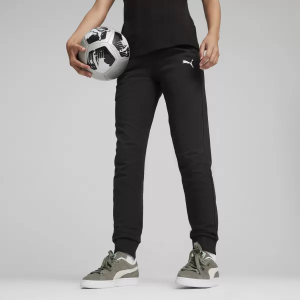  Dámske nohavice PUMA TEAMGOAL CASUALS PANTS WMN 658604_03 PUMA ČIERNA/PUMA BIELA 