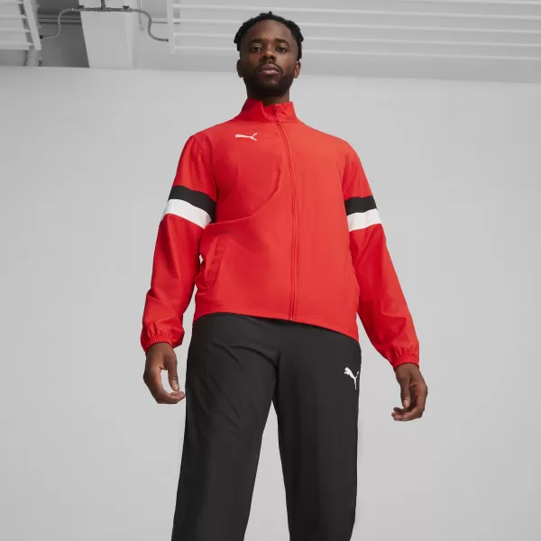  Stopka PUMA TEAMRISE WVN TRACKSUIT 659036_01 ČERVENÁ PUMA 