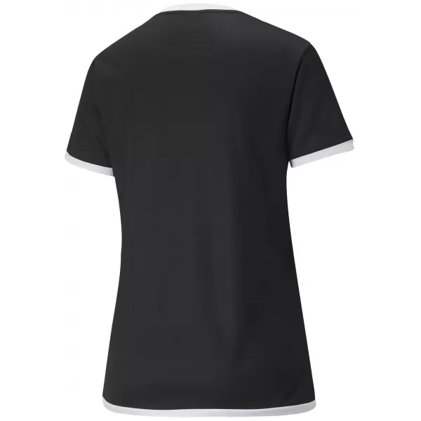  Ženská funkčná košeľa PUMA TEAMLIGA JERSEY W 704934_03 PUMA ČIERNA/PUMA BIELA 