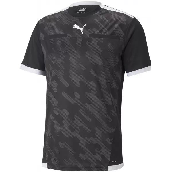  Futbalový dres PUMA TEAMLIGA REFEREE JERSEY 705452_03 PUMA ČIERNA/PUMA BIELA 