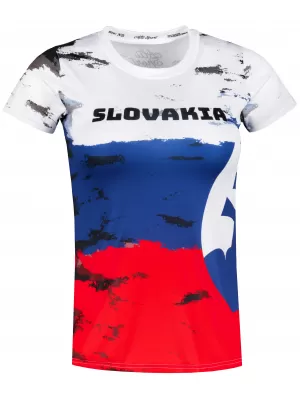 Dámske prémiové funkčné tričko ALTISPORT VOJ/ALW036SL/TR01 PRUHY