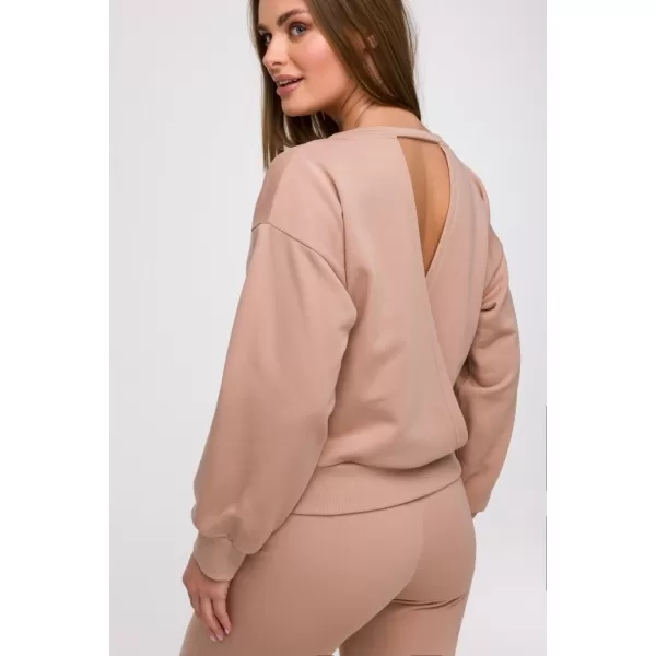 Dámska mikina BEWEAR B293 MOKA 