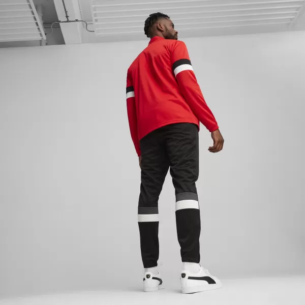  Stopka PUMA TEAMRISE TRACKSUIT 658653_01 PUMA RED/PUMA BLACK 