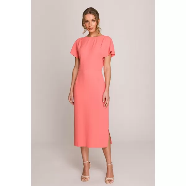  Šaty STYLOVE S398 ORANŽOVÁ 