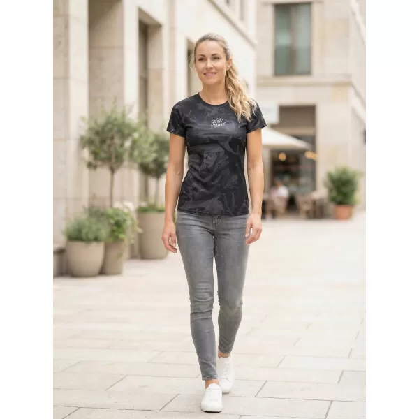  Dámske prémiové funkčné tričko ALTISPORT VOJ/ALW096TR01 ČIERNA 