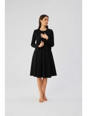 Šaty STYLOVE S358 ČIERNA