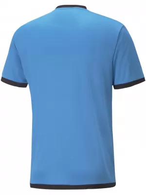 Futbalový dres PUMA TEAMLIGA REFEREE JERSEY 705452_18 BLEU AZUR/ BLEU AZUR/PUMA ČIERNA