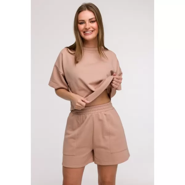  Dámske šortky BEWEAR B295 MOKA 