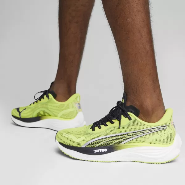  Pánske topánky PUMA VELOCITY NITRO 3 PSYRUSH 380080_01 VÁPNO POW/ČIERNA/STRIEBRO 