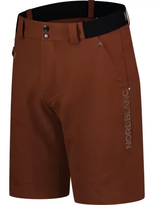 Pánske šortky NORDBLANC CLIMBHIGH NBSPM8197 HNEDÁ