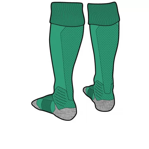  Futbalové ponožky PUMA TEAM LIGA SOCKS 703438_05 PEPPER GREEN/ PEPPER GREEN/PUMA WHITE 