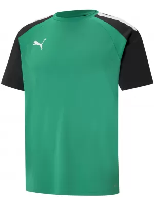 Funkčná košeľa mužov PUMA TEAMPACER JERSEY 704919_05 KORENIE ZELENÁ/ ČIERNA/ BIELA