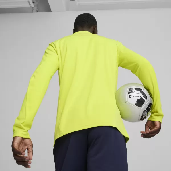  Sako PUMA TEAMFINAL TRAINING JACKET 658554_30 ELECTRIC LIME/ ELEKTRICKÉ VÁPNO/STRIEBRO 