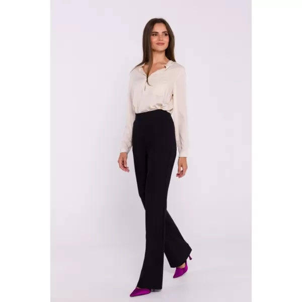  Dámske nohavice STYLOVE S371 ČIERNA 