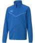 Sako PUMA TEAMRISE TRG POLY JACKET JR 657393_02 ELEKTRICKÁ MODRÁ LIMONÁDA