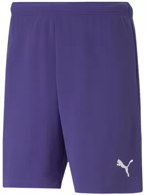 Kraťasy PUMA TEAMRISE SHORT 704942_10 PRISM VIOLET/ HRANOL FIALOVÁ/PUMA BIELA