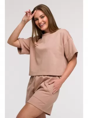 Dámska mikina BEWEAR B294 MOKA