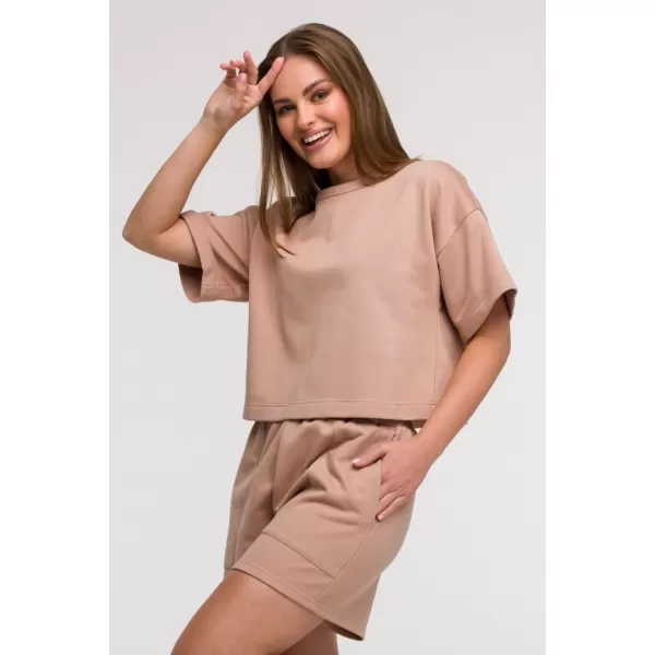  Dámska mikina BEWEAR B294 MOKA 