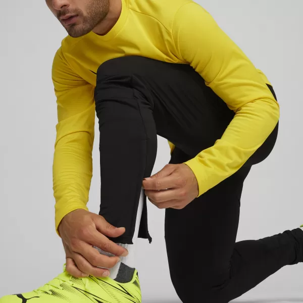  Nohavice PUMA TEAMGOAL SLIM TRAINING PANTS 659037_03 PUMA ČIERNA/PUMA BIELA 