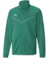 Sako PUMA TEAMRISE TRG POLY JACKET JR 657393_05 PEPPER GREEN/ PEPPER GREEN/PUMA WHITE