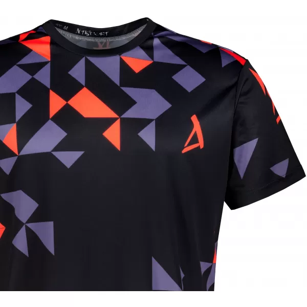  Prémiové pánske funkčné tričko ALTISPORT VOJ/ALM108TR01 ČIERNO-ORANŽOVÁ 