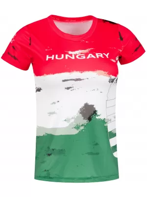 Dámske prémiové funkčné tričko ALTISPORT VOJ/ALW036HU/TR01 PRUHY
