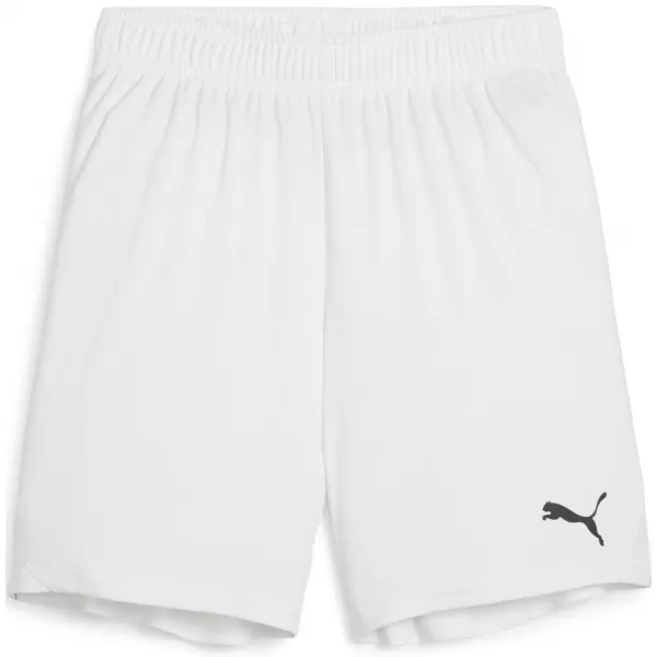  Kraťasy PUMA TEAMGOAL SHORTS JR 705753_04 PUMA BIELA/PUMA ČIERNA 