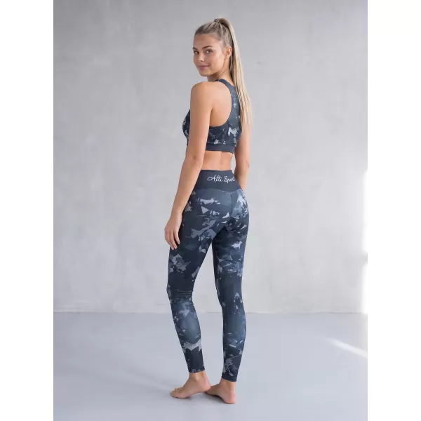  Dámske prémiové legíny ALTISPORT VOJ/ALW110LEG01 ČIERNA 