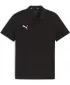 Pánske tričko s golierom PUMA TEAMGOAL CASUALS POLO 658605_03 PUMA ČIERNA/PUMA BIELA
