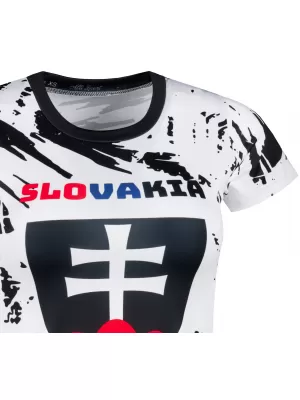 Dámske prémiové funkčné tričko ALTISPORT VOJ/ALW036SL/TR01 ABSTRAKCIE
