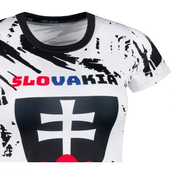  Dámske prémiové funkčné tričko ALTISPORT VOJ/ALW036SL/TR01 ABSTRAKCIE 
