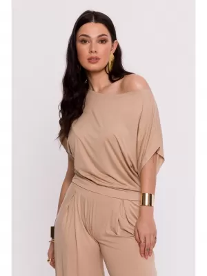 Dámska blúzka BEWEAR B287 CAPPUCCINO