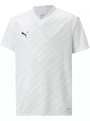 T -shirt PUMA TEAMULTIMATE JERSEY JR 705656_04 PUMOVÁ BIELA