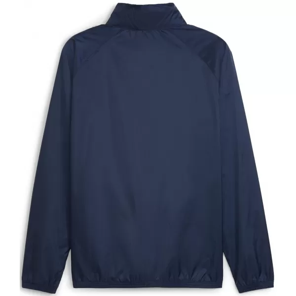  Pánska bunda PUMA TEAMGOAL ALL WEATHER JACKET 659038_06 PUMA NAVY/PUMA WHITE 