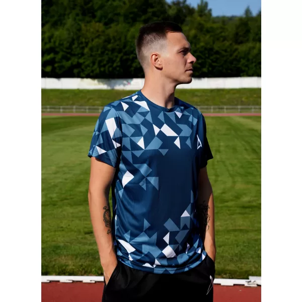  Prémiové pánske funkčné tričko ALTISPORT VOJ/ALM108TR01 NÁMORNÍCKA BIELA 